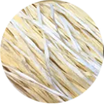 Straw Silk Solid Green Tag
