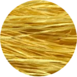 Straw Silk Solid Green Tag