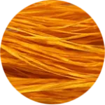 Straw Silk Solid Green Tag