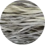 Straw Silk Solid Green Tag