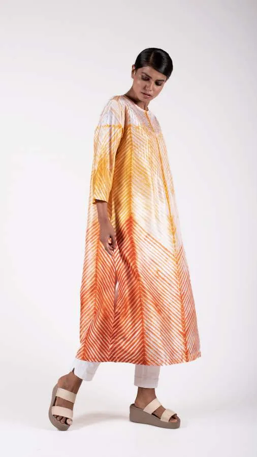 Studio Medium   I   Onion Pink A-Line Arashi Kurta