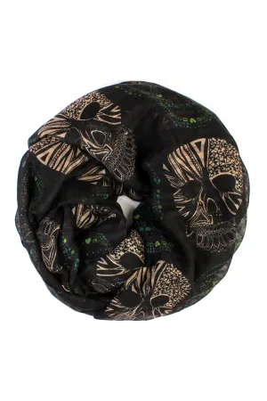 SUGAR SKULL INFINITY SCARF
