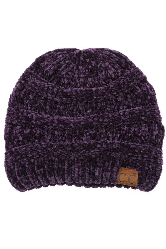 SUPER SOFT CHENILLE BEANIES