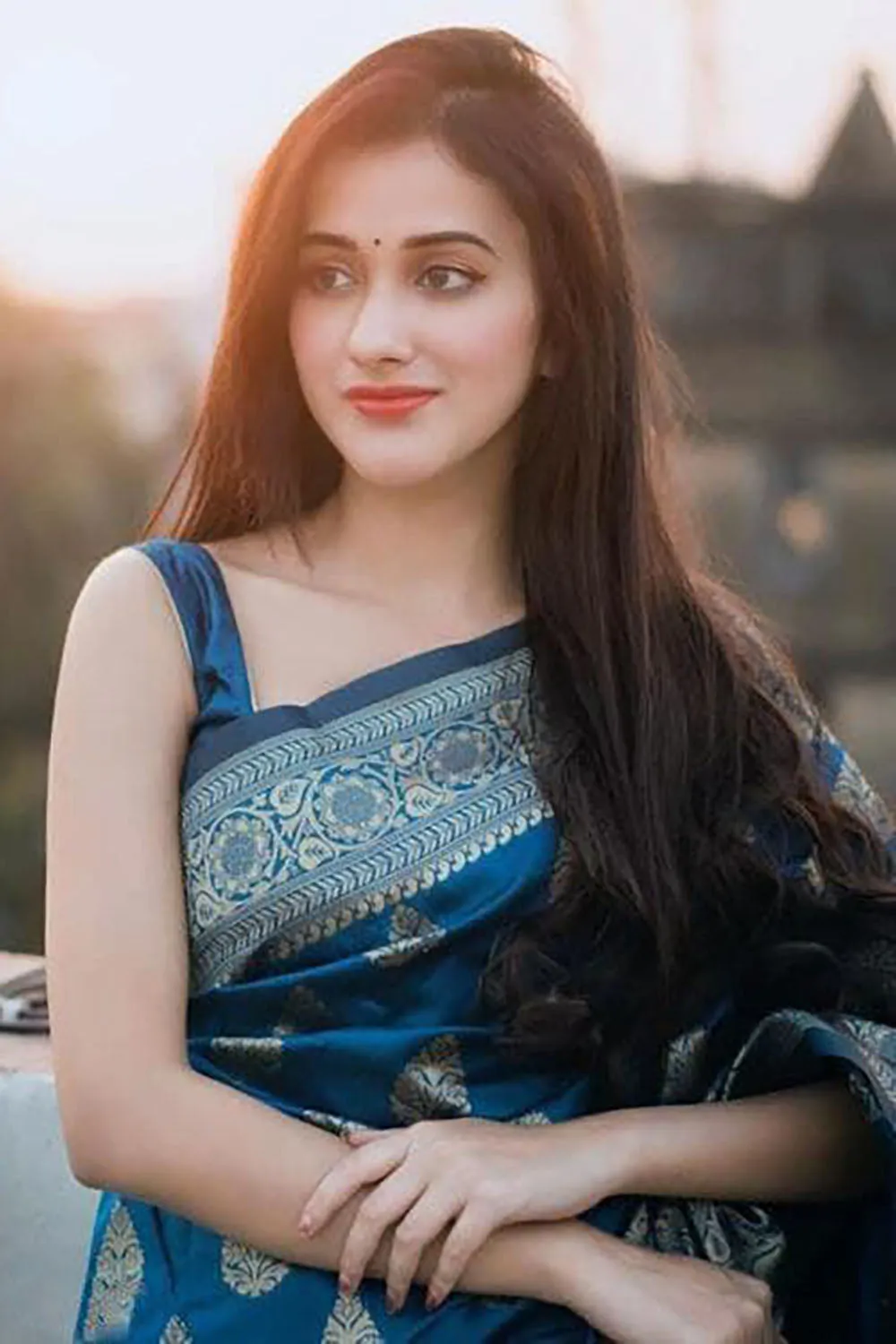 Teal Blue Soft Silk Saree With Zari Weaving Work