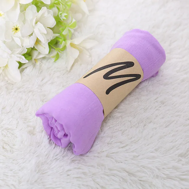 TieSet Linen Scarves Solid Color Cape Shawl Ultra Luxury Brand Muslim Hijab Muffler Scarf Candy Color Womens Scarves 60x180cm