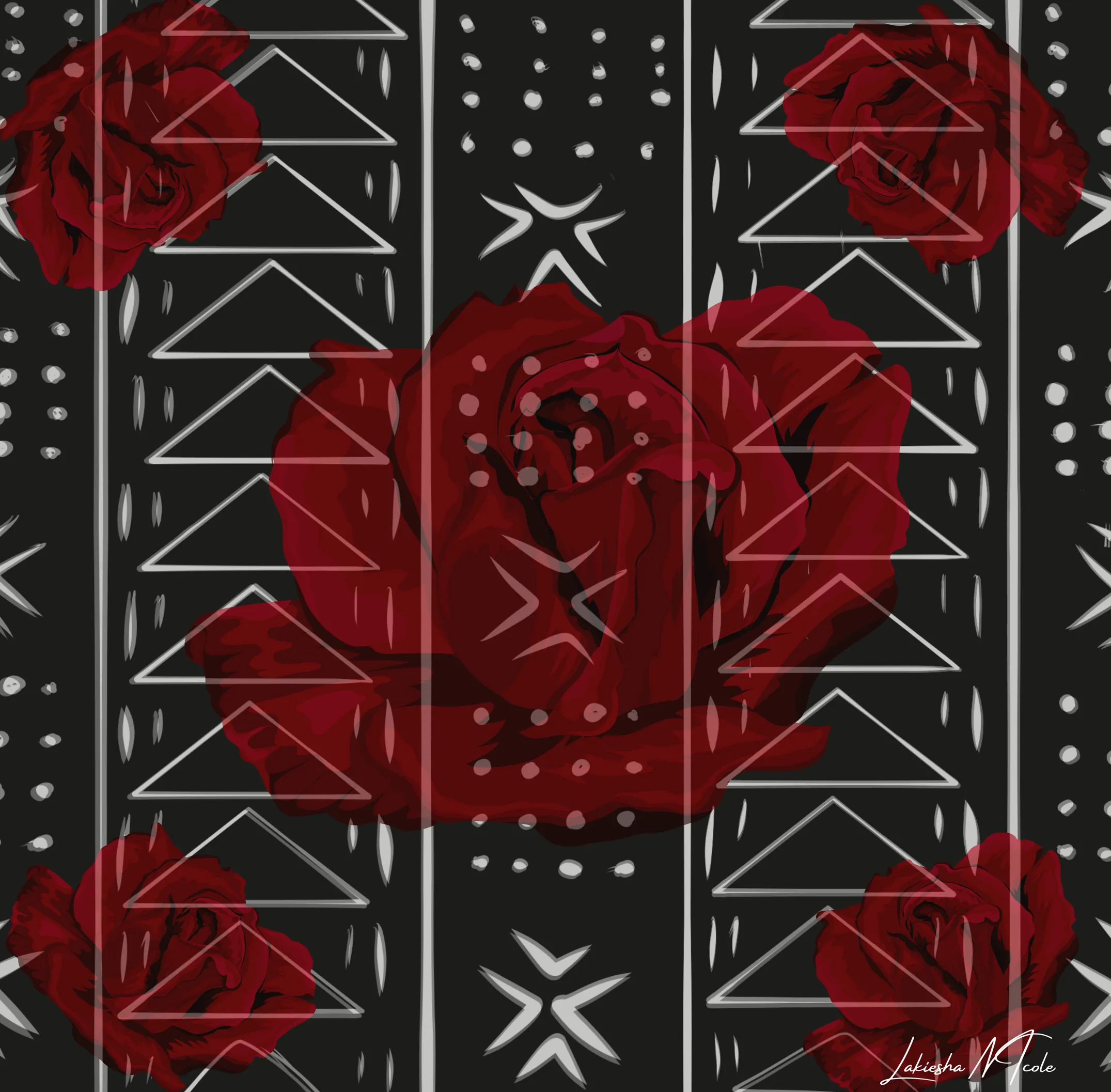 Tribal roses