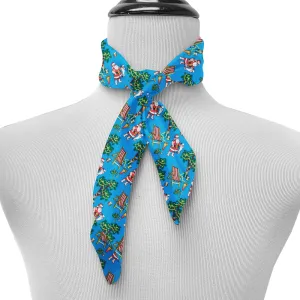 Tropical Santa - Silk Neckerchief