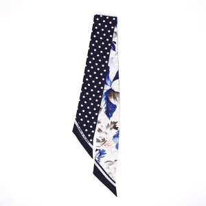 TT039 BLUE FLORAL TWILLY