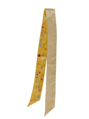 Twilly - Bright Yellow Floral