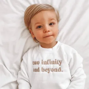 Two Infinity Birthday Sweatshirt - Embroidery