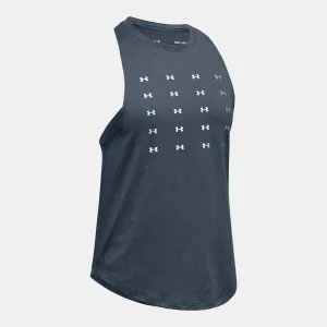 Under Armour Downpour Grey/Metallic Silver Infinity Twist Tank
