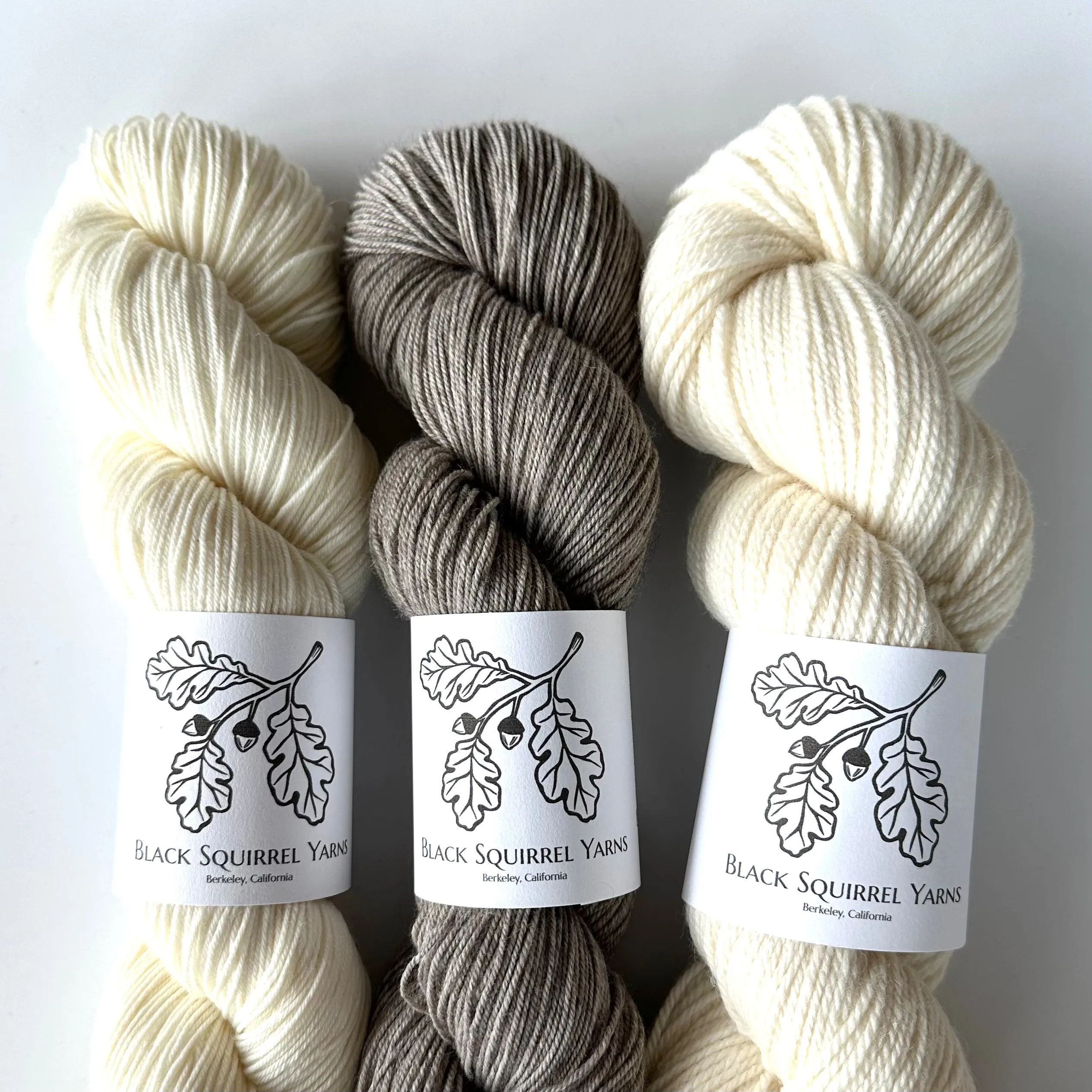 Undyed Handwash Yarns | Black Squirrel Yarns