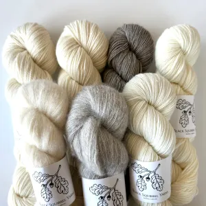 Undyed Handwash Yarns | Black Squirrel Yarns