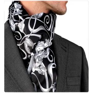 Unisex Silk Soft Elegant Long Fashion Paisley Scarf