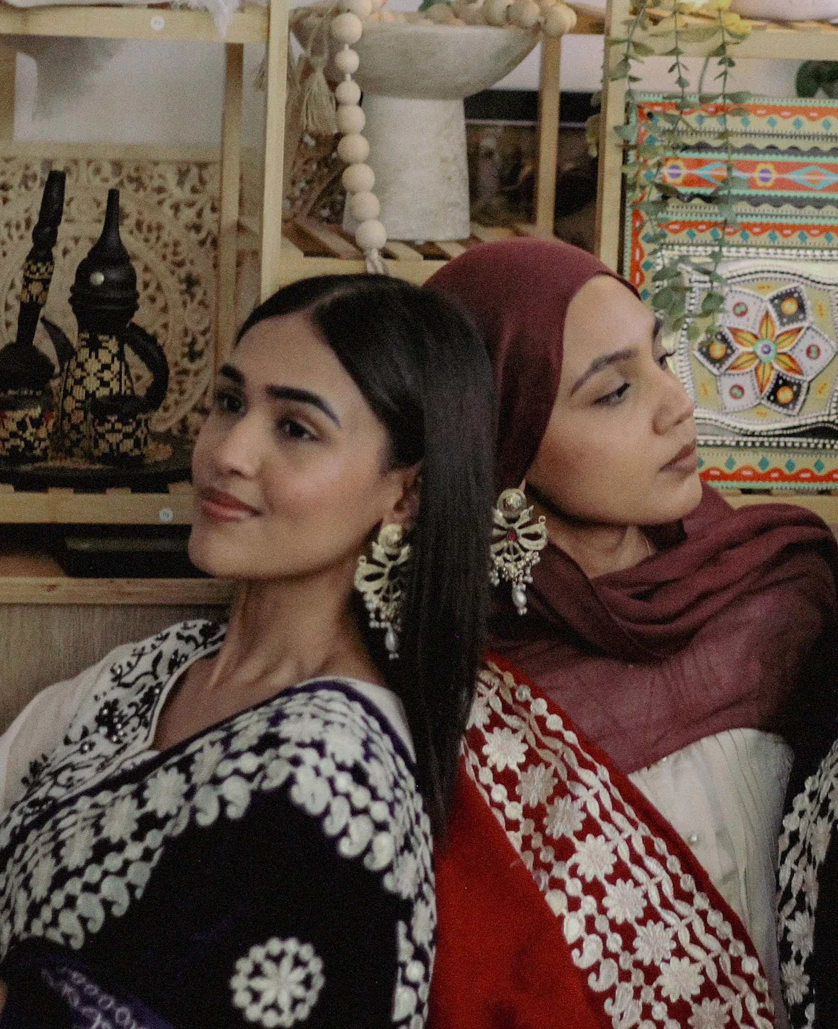 Velvet Embroidered Shawls