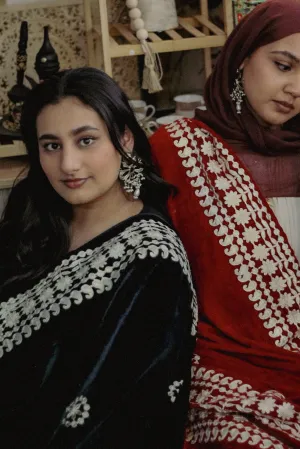 Velvet Embroidered Shawls