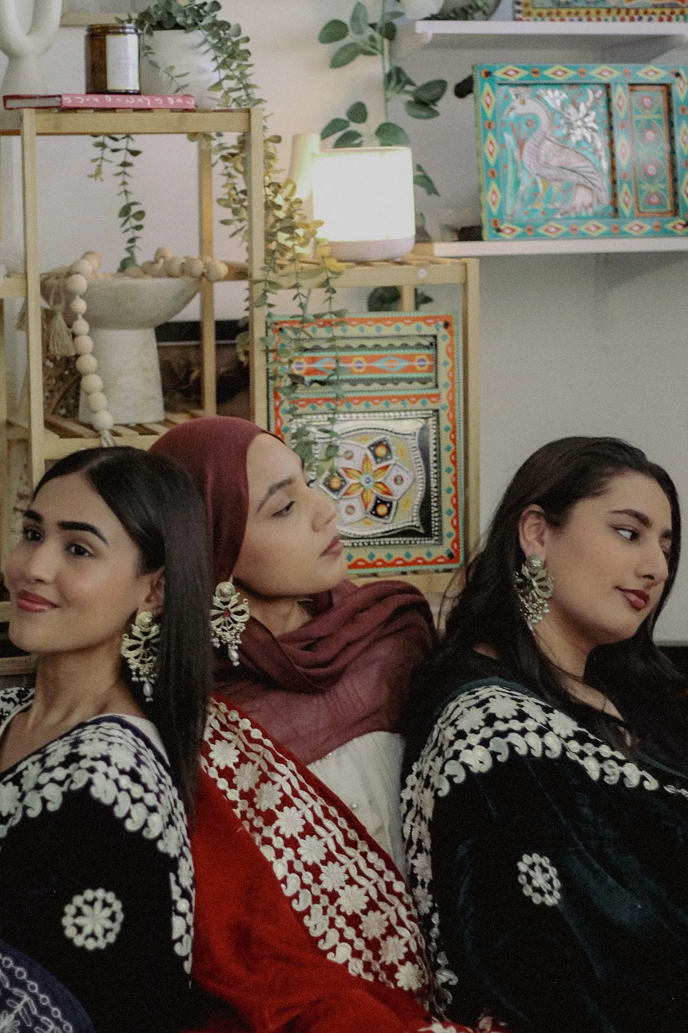 Velvet Embroidered Shawls