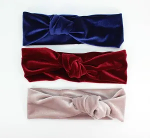 Velvet Knotted Headband