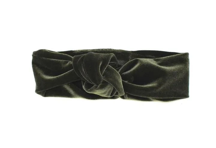 Velvet Knotted Headband
