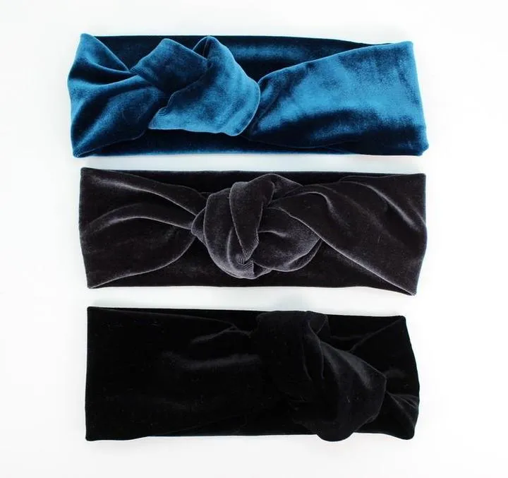 Velvet Knotted Headband