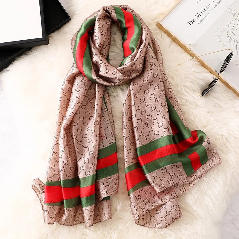 Vogue Scarf for Women Shawl Wraps Holiday Gift Floral Scarves Women