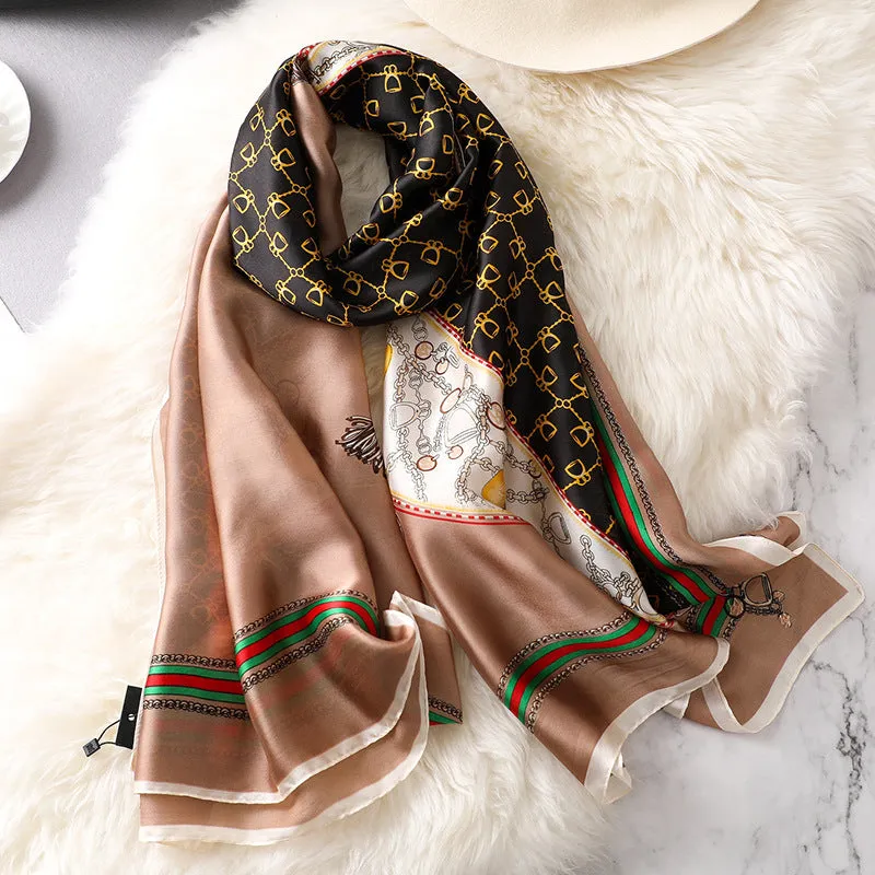 Vogue Scarf for Women Shawl Wraps Holiday Gift Floral Scarves Women