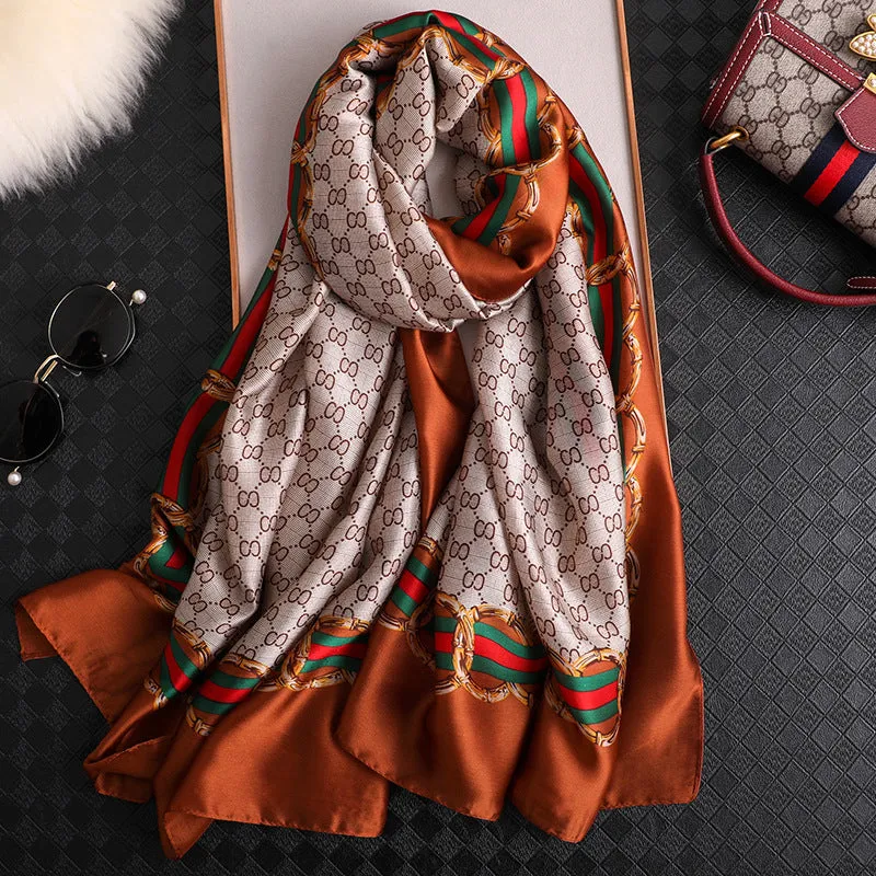 Vogue Scarf for Women Shawl Wraps Holiday Gift Floral Scarves Women