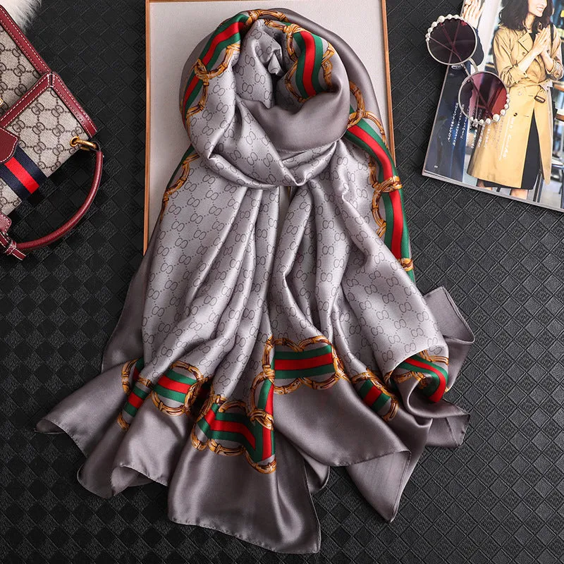 Vogue Scarf for Women Shawl Wraps Holiday Gift Floral Scarves Women