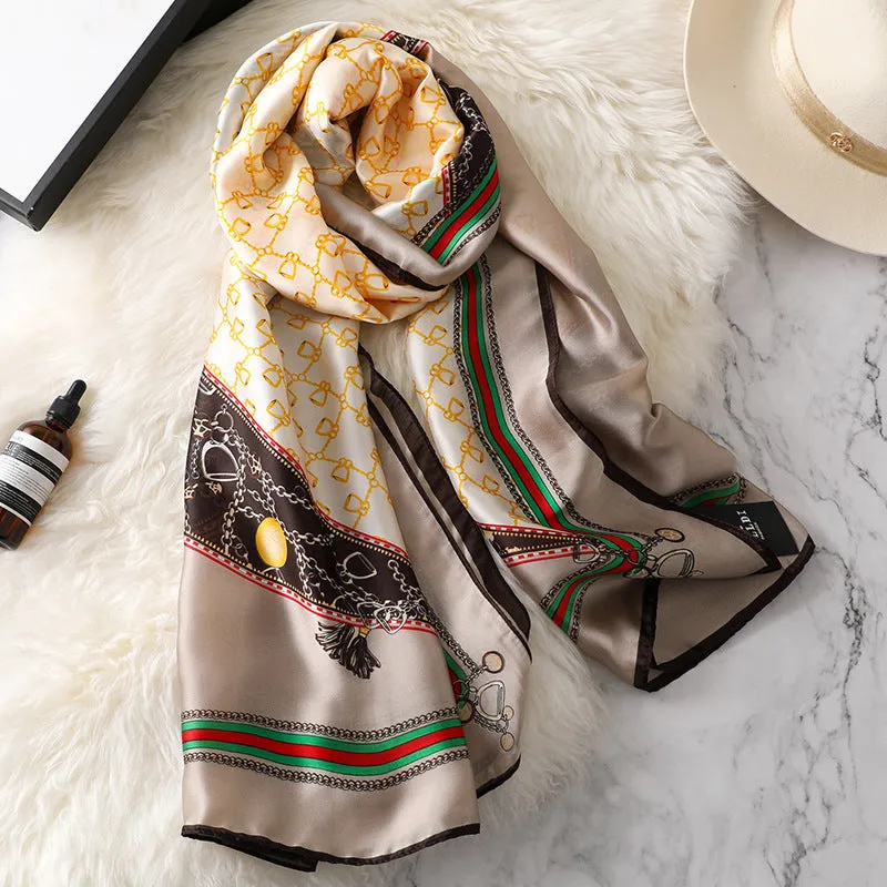 Vogue Scarf for Women Shawl Wraps Holiday Gift Floral Scarves Women
