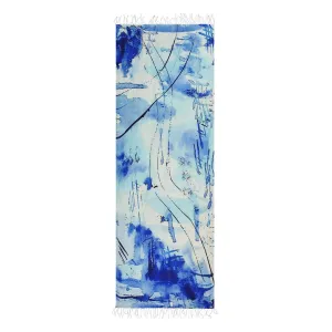 Wade Abstract Shawl Scarf