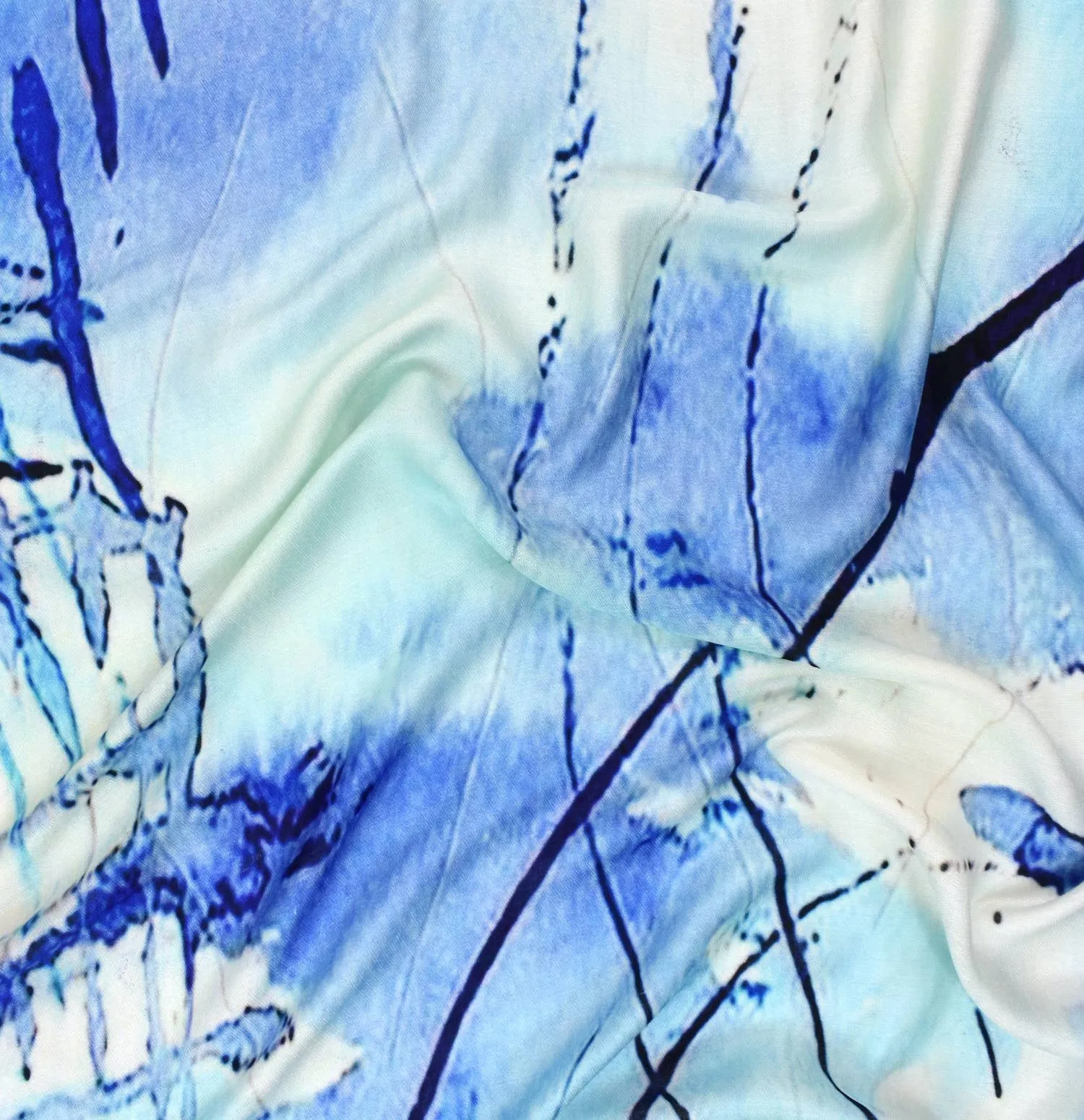 Wade Abstract Shawl Scarf
