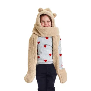 Warm Fuzzies 3-In-1 Plush Wrap Scarf