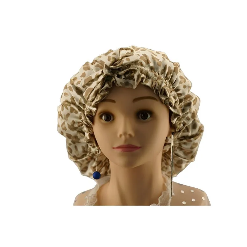 Wholesale silk bonnet with drawstring - mix color