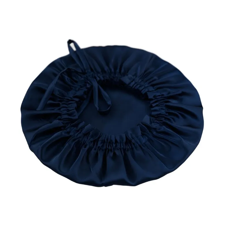 Wholesale silk bonnet with drawstring - mix color