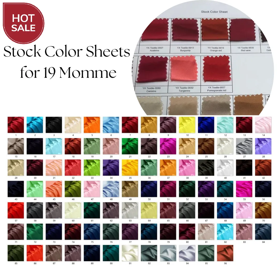Wholesale silk scrunchies large - mix color