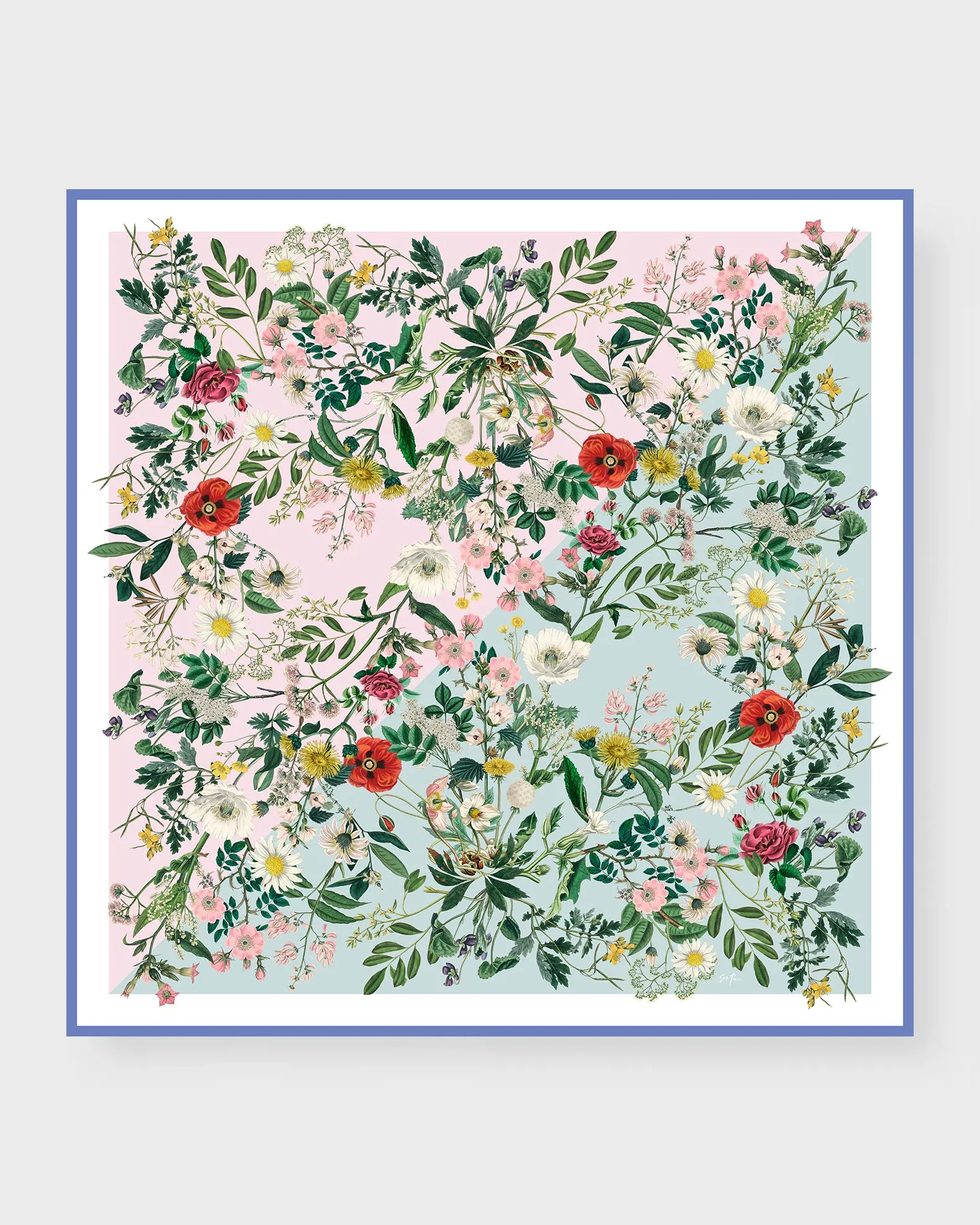 Willa Double Sided Silk Scarf