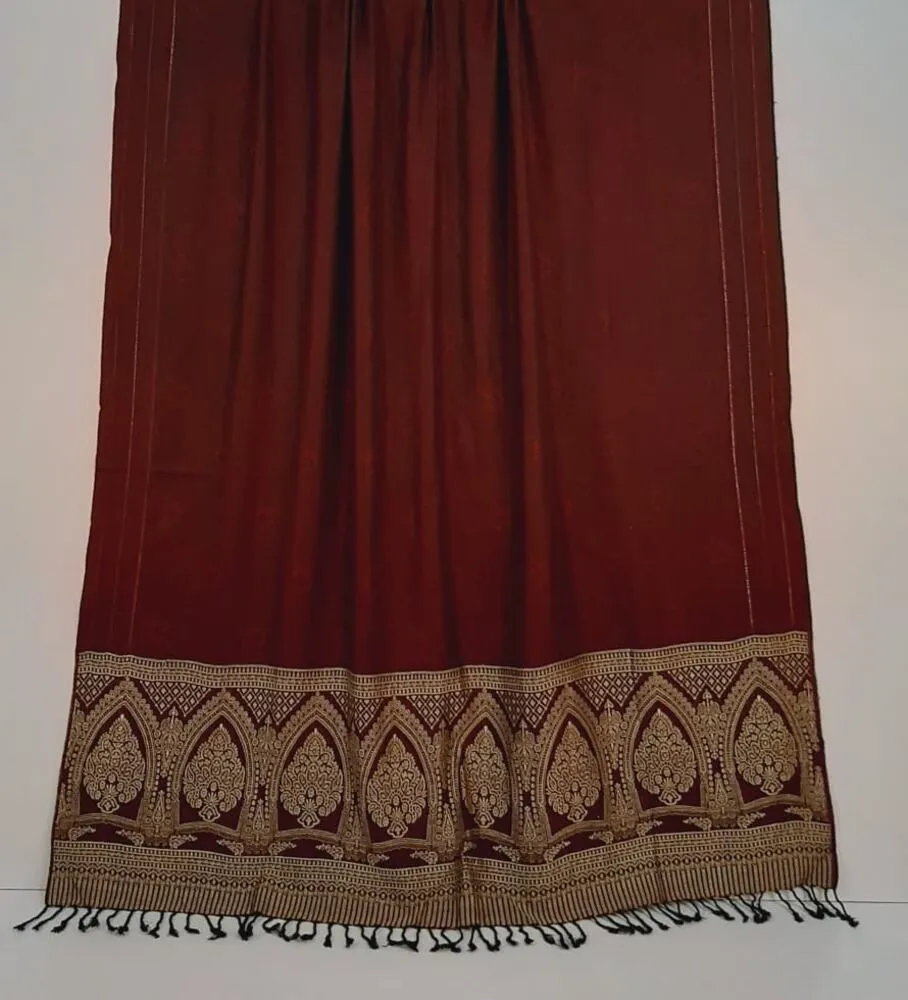 Winter Shawl - With 2 Sided Border - ZSH05
