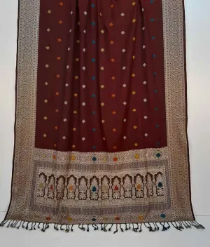 Winter Shawl - With 4 Sided Border - ZSH03