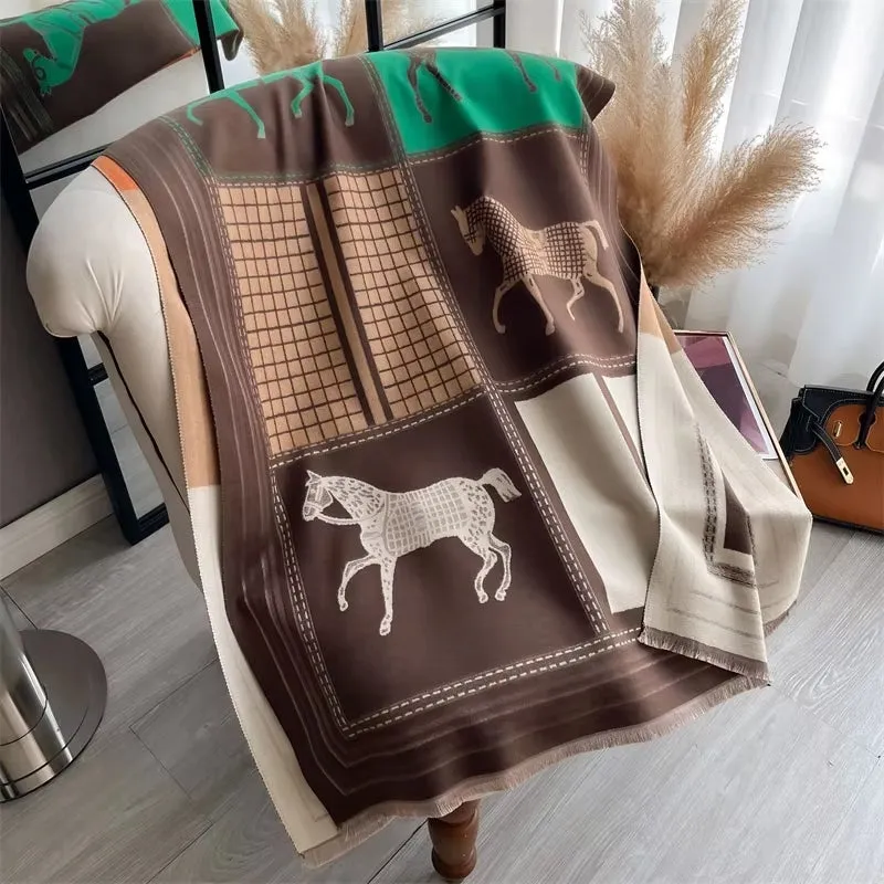 Women Warmer Winter Cashmere Wraps