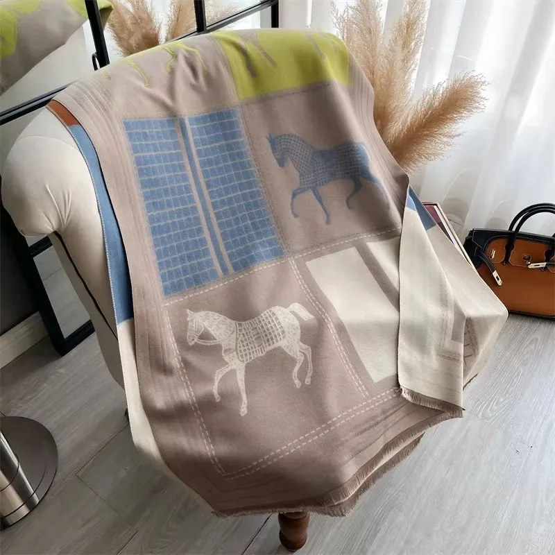 Women Warmer Winter Cashmere Wraps
