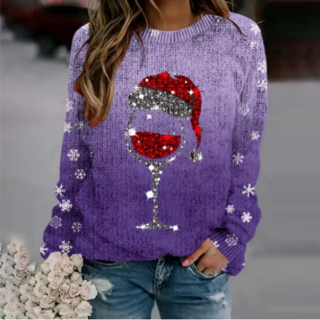 Women's Casual Warm Knitted Sweater | Christmas