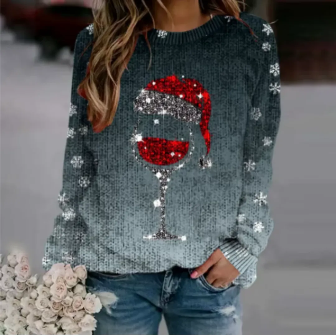 Women's Casual Warm Knitted Sweater | Christmas