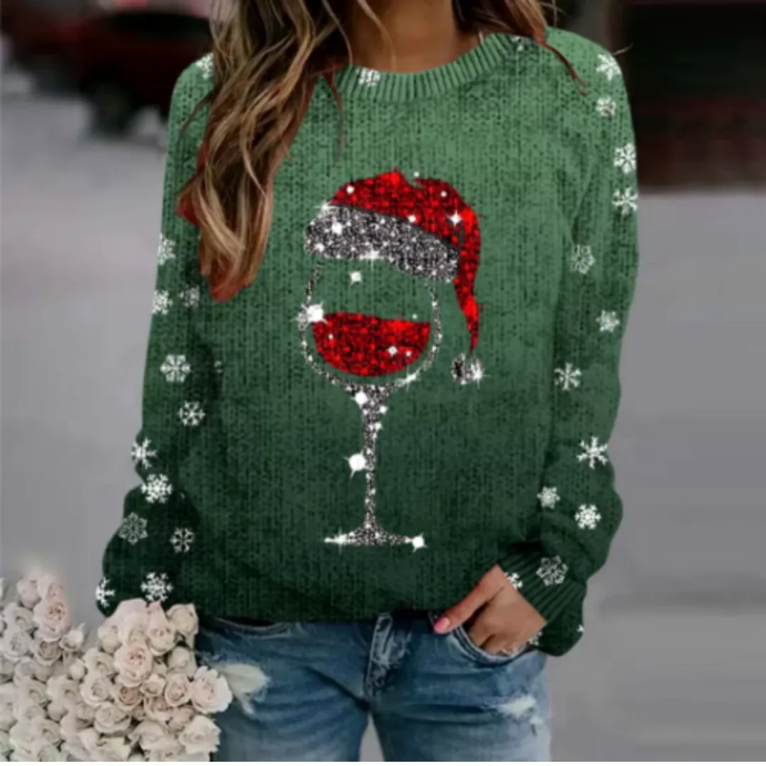 Women's Casual Warm Knitted Sweater | Christmas