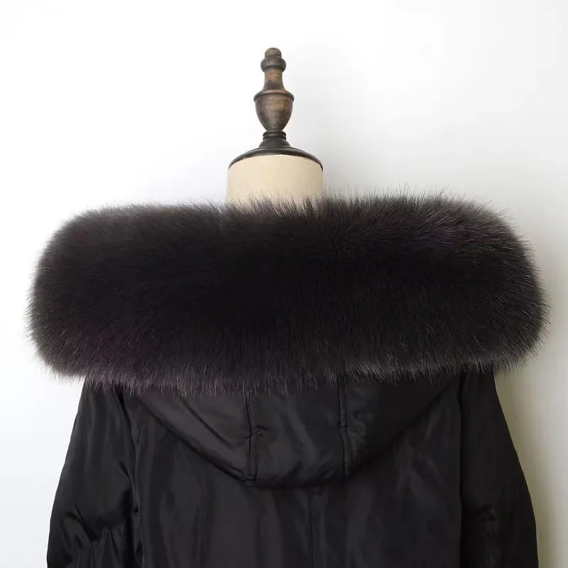 Women's Faux Fox Fur Collar Shawl/Scarves Fur Collar Shawl For Winter Coat
