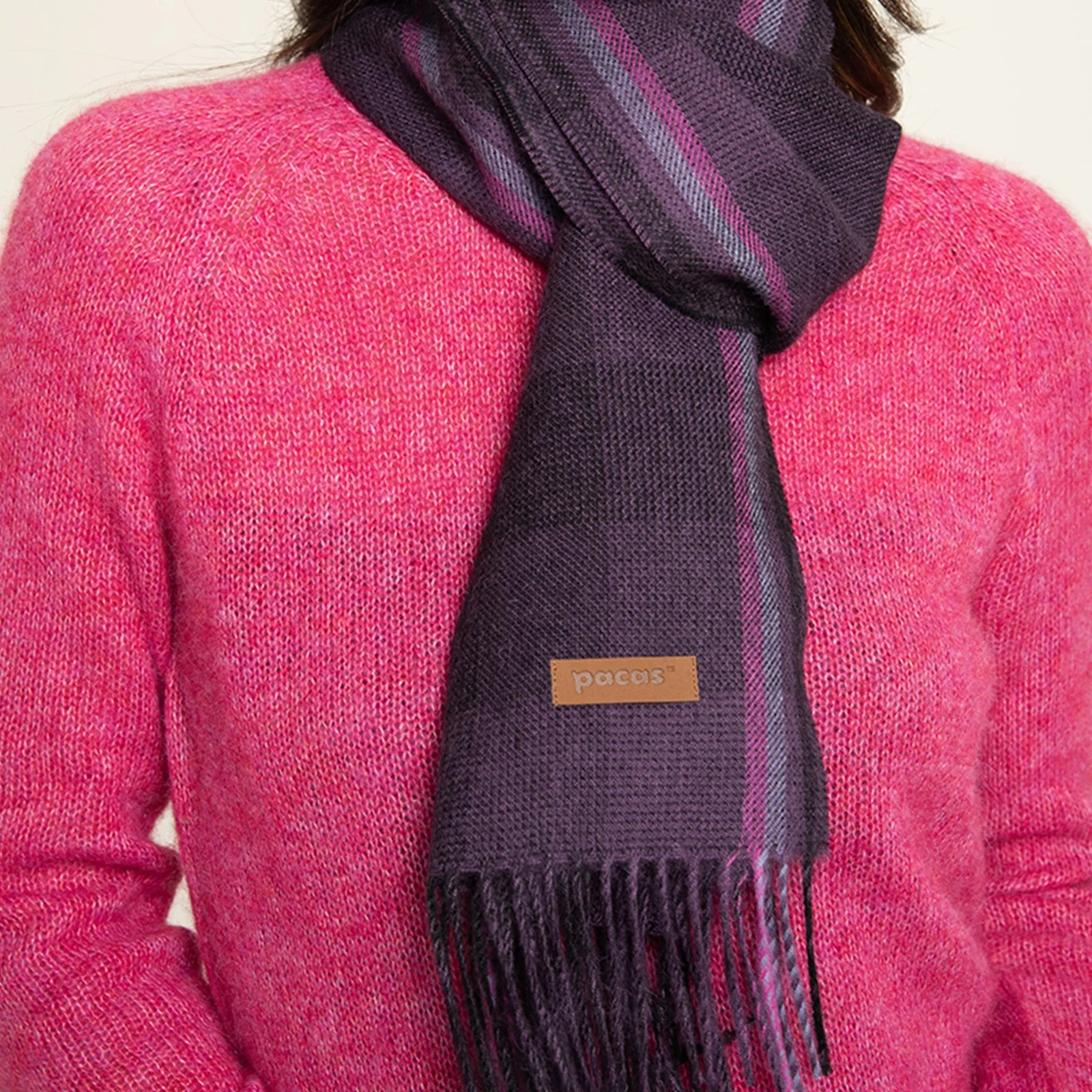 Women's Plaid Scarf