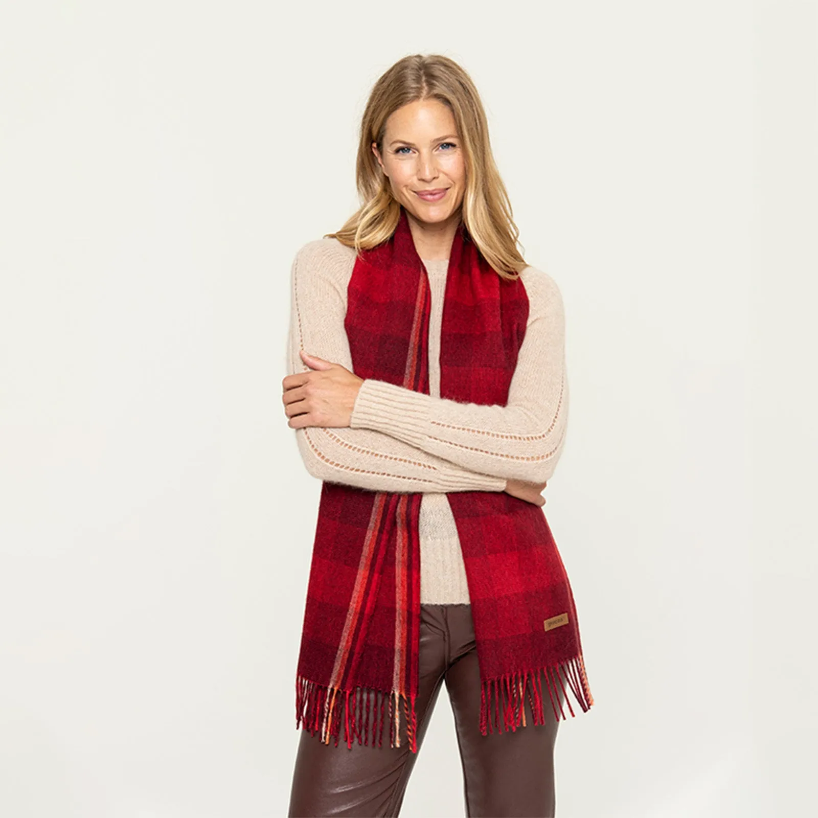 Women's Plaid Scarf