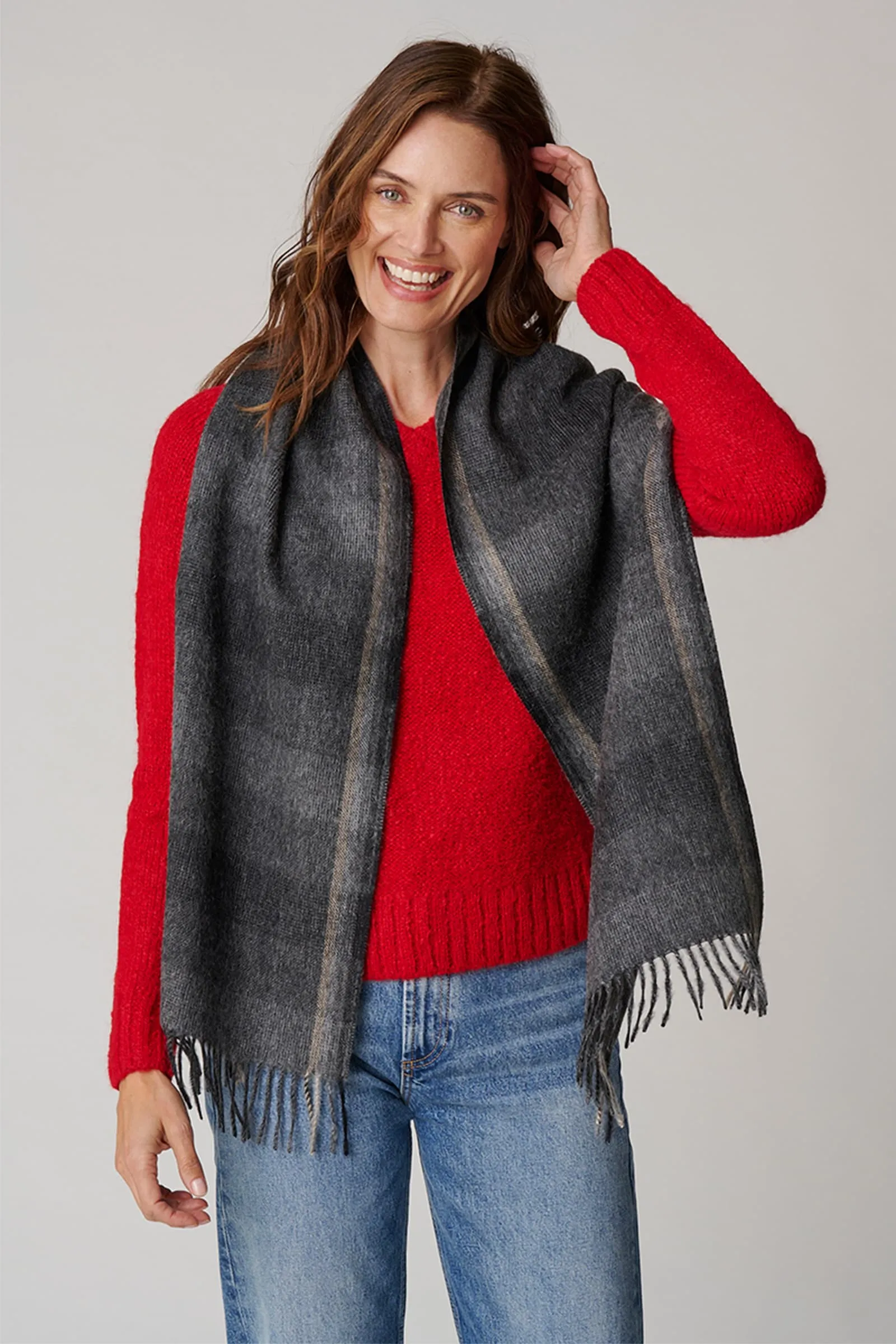 Women's Plaid Scarf