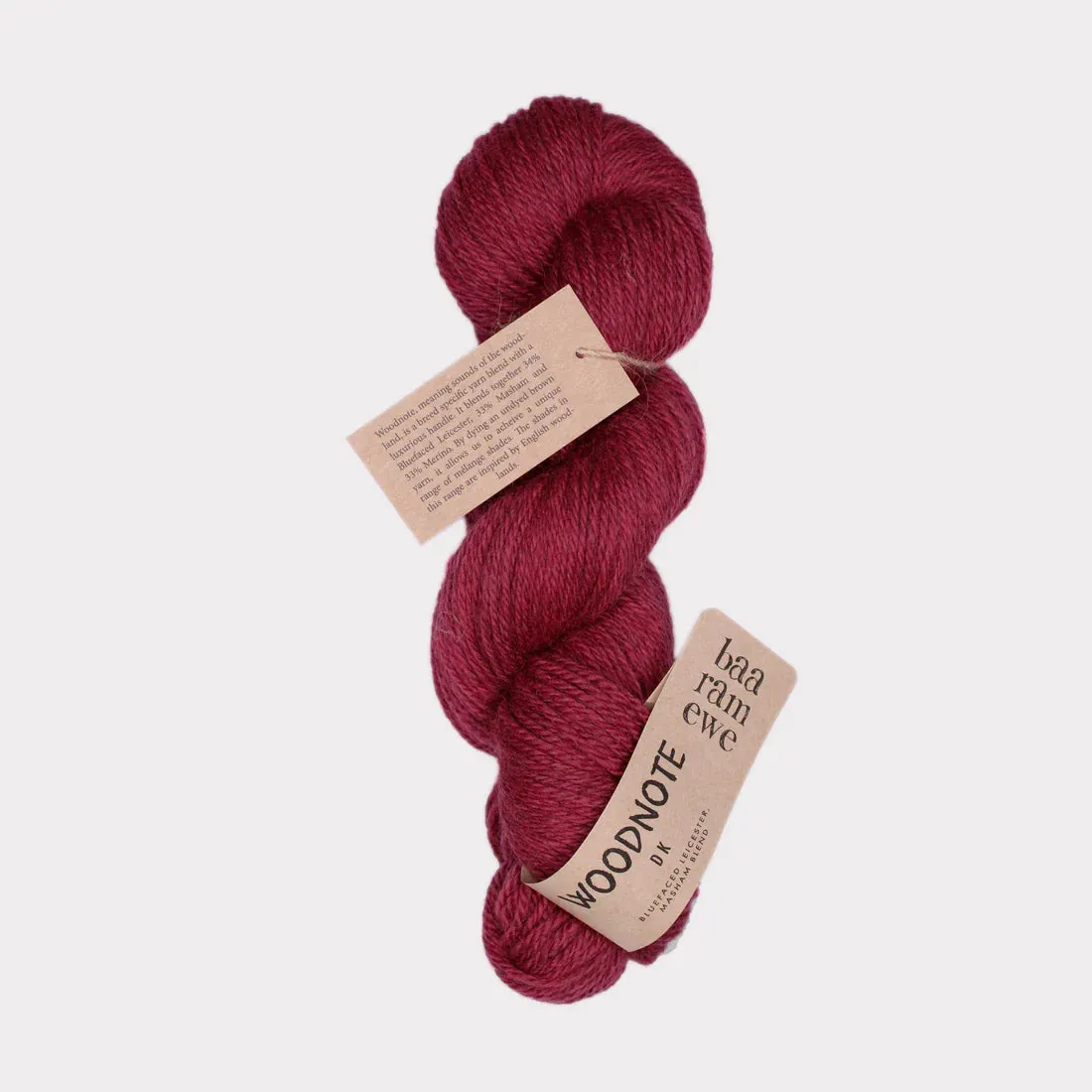 Woodnote wool DK from Baa Ram Ewe 100g hank