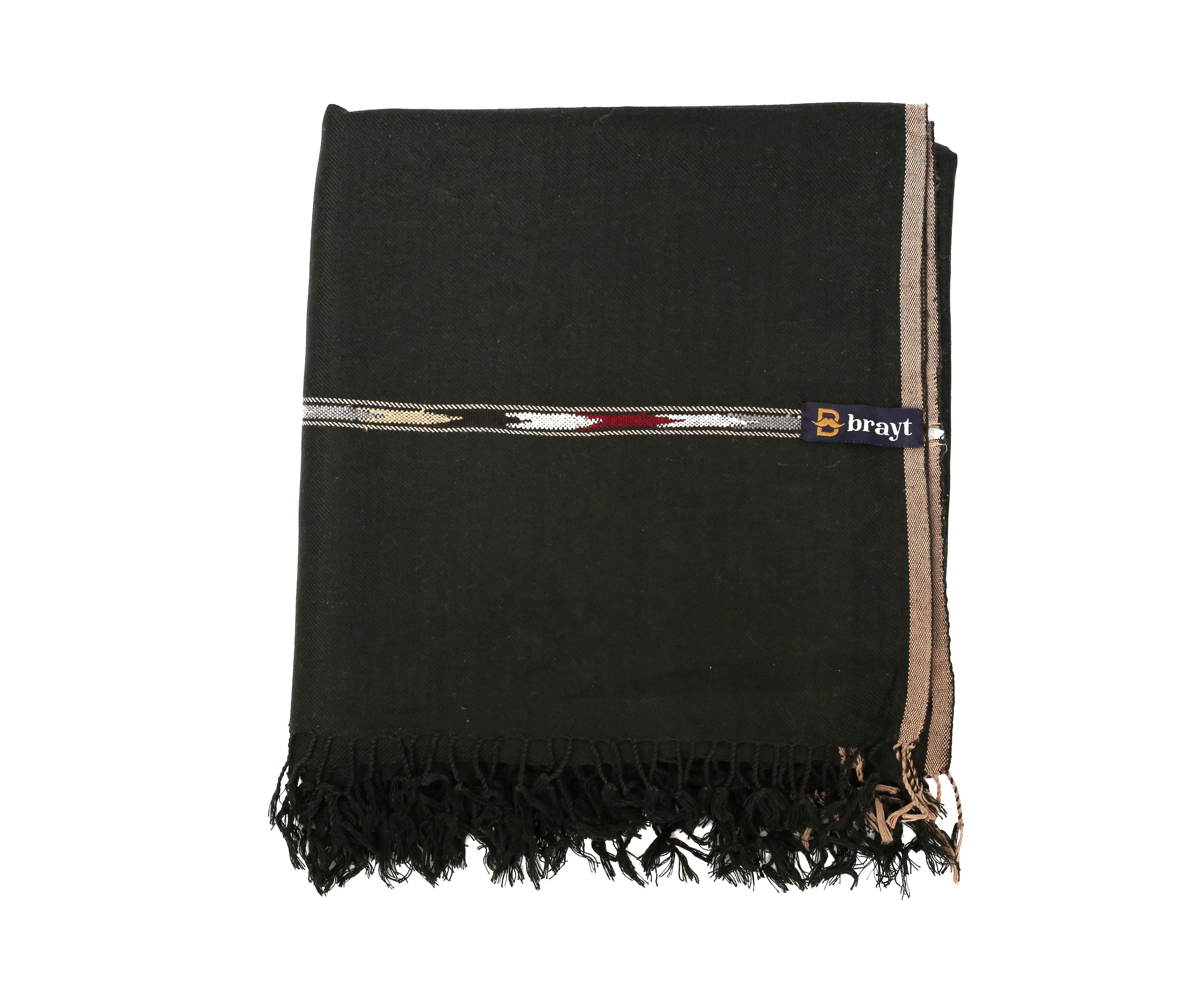 Wool Shawl (Black)