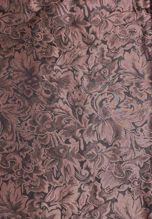 Wyoming Traders Cranberry Baroque Silk Wild Rag